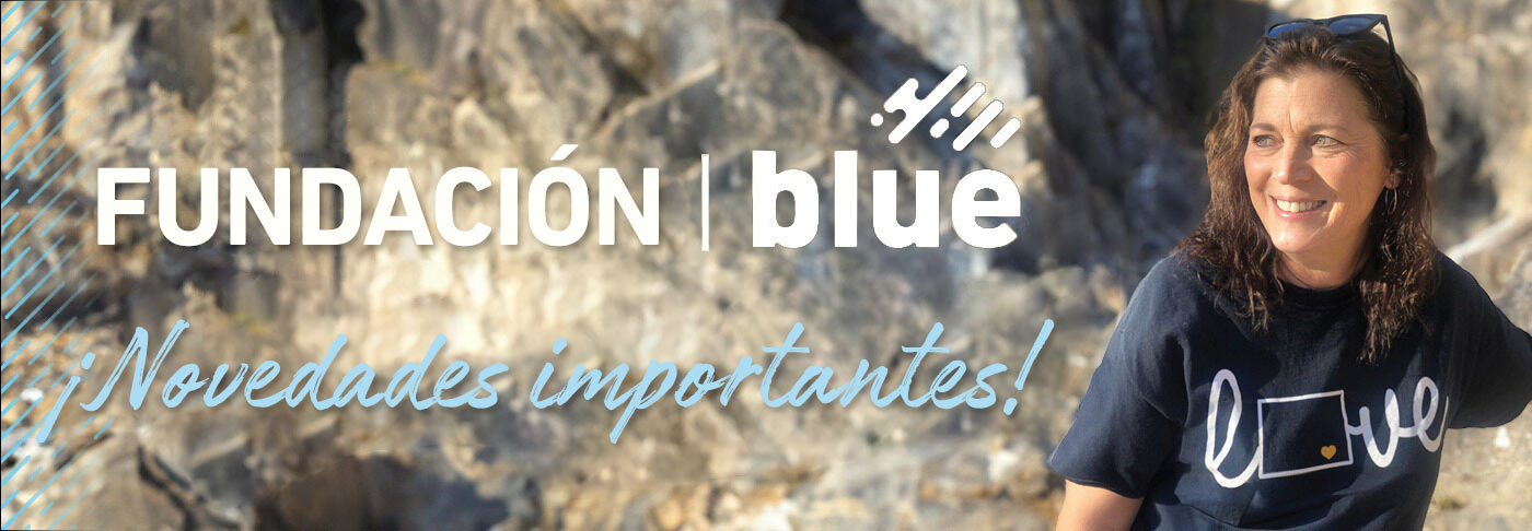 Imagen de cabecera de la actualización principal de la Fundación Blue con una imagen del nuevo director.