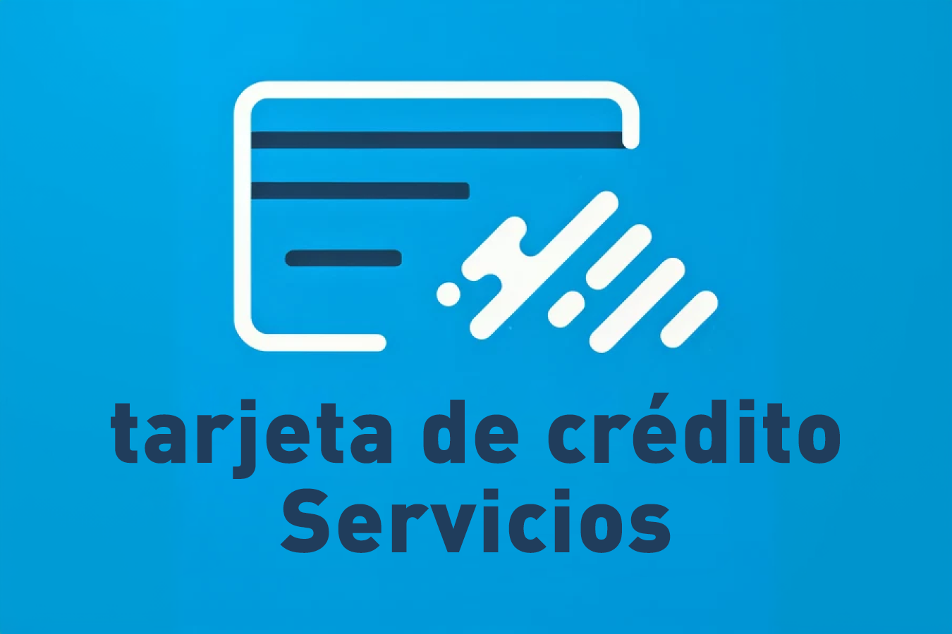 Icono de aplicación para la solicitud de tarjeta de crédito Blue